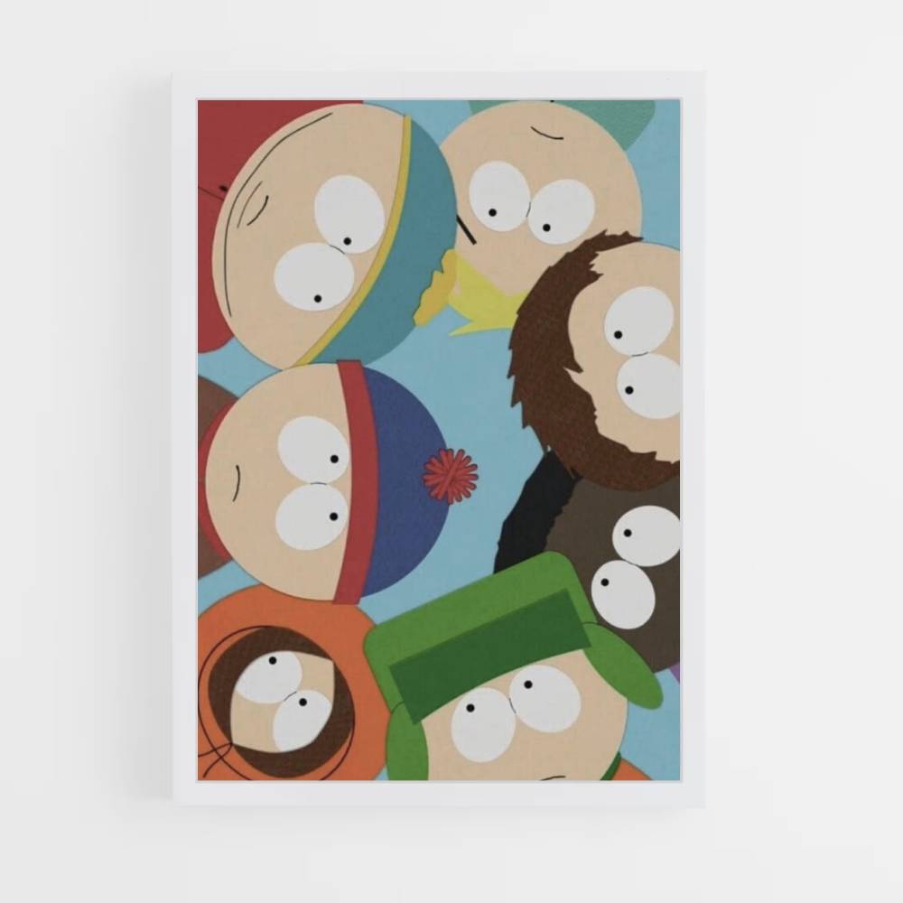 Niños de la escuela de South Park Póster