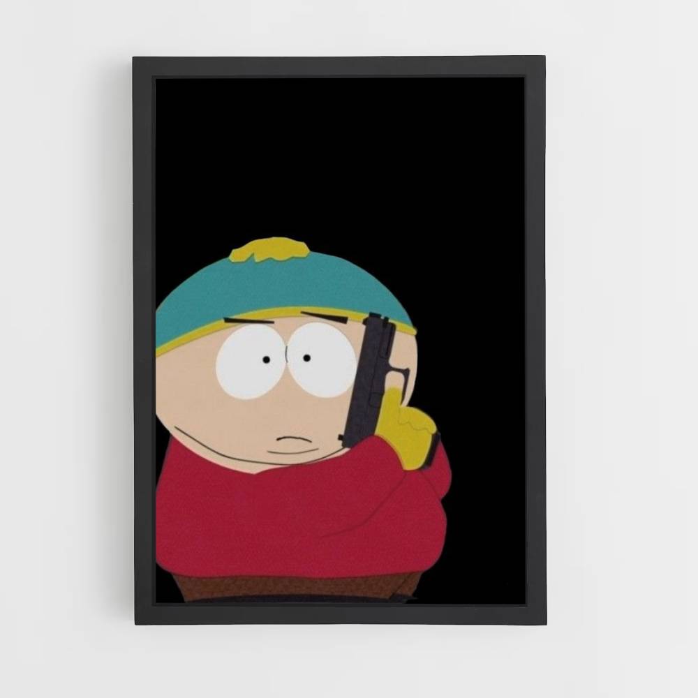 Pistola Cartman Póster