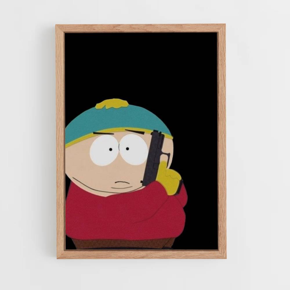 Pistola Cartman Póster