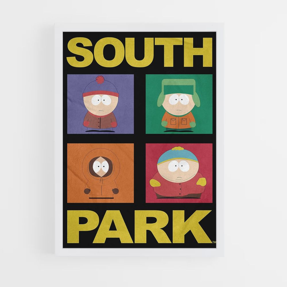 Amigos de South Park Póster