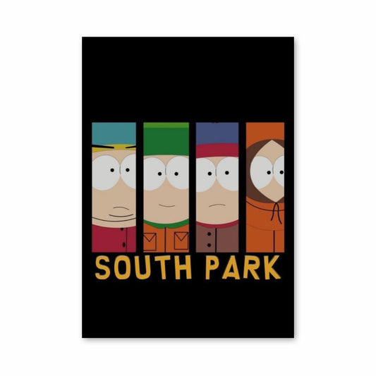 Póster Personajes de South Park