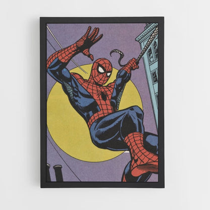 Cartel De Los Cómics De Spiderman