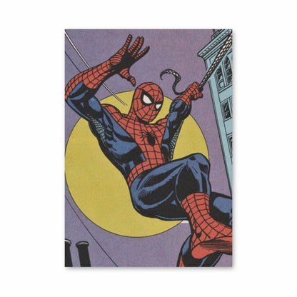 Cartel De Los Cómics De Spiderman