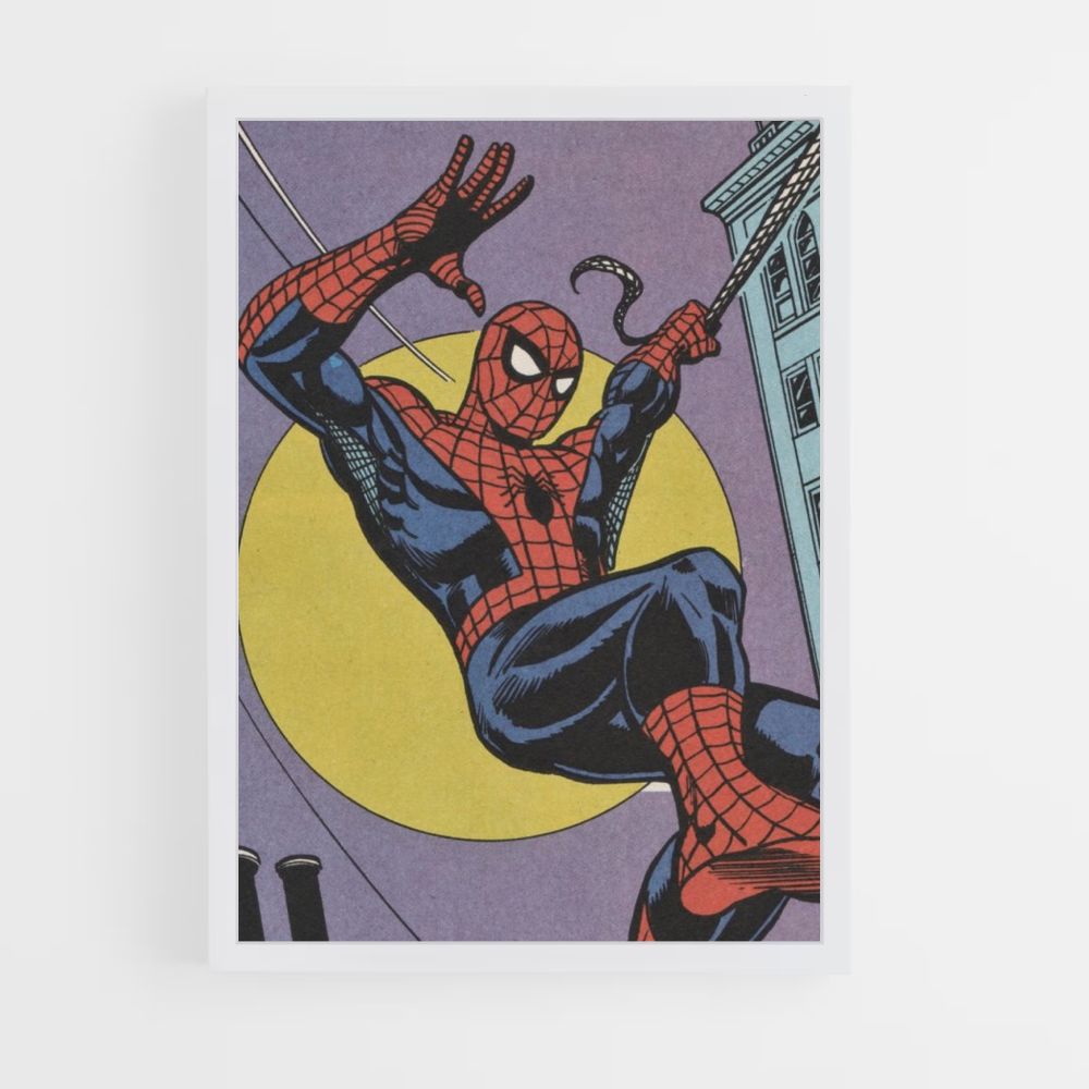 Cartel De Los Cómics De Spiderman