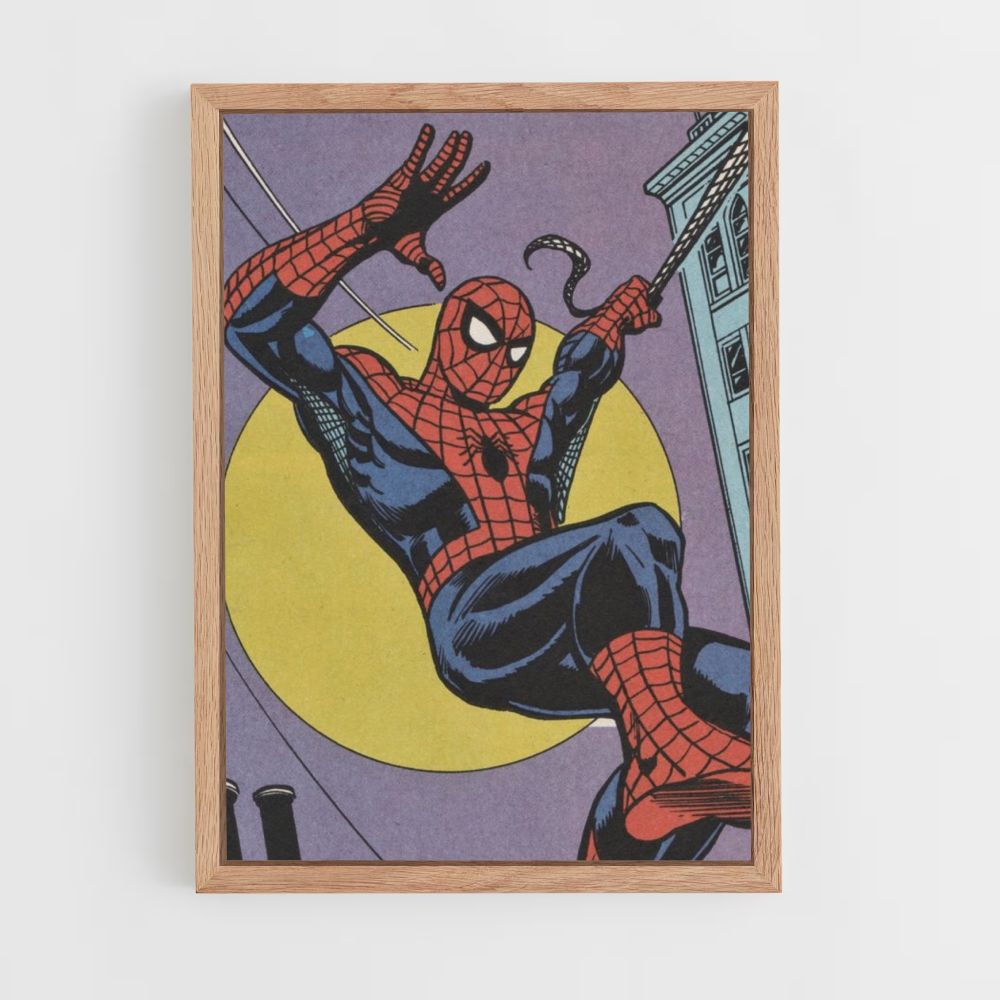 Cartel De Los Cómics De Spiderman