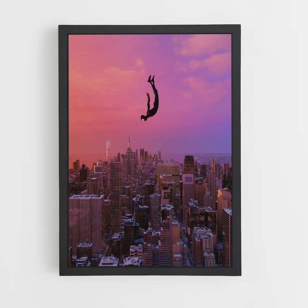 Póster Spiderman Miles Morales