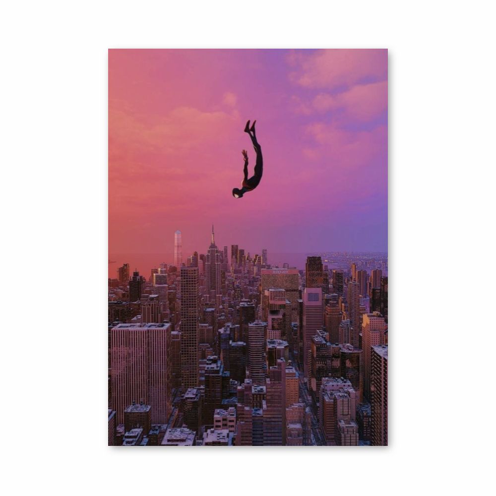 Póster Spiderman Miles Morales