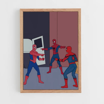 Meme Spiderman Póster