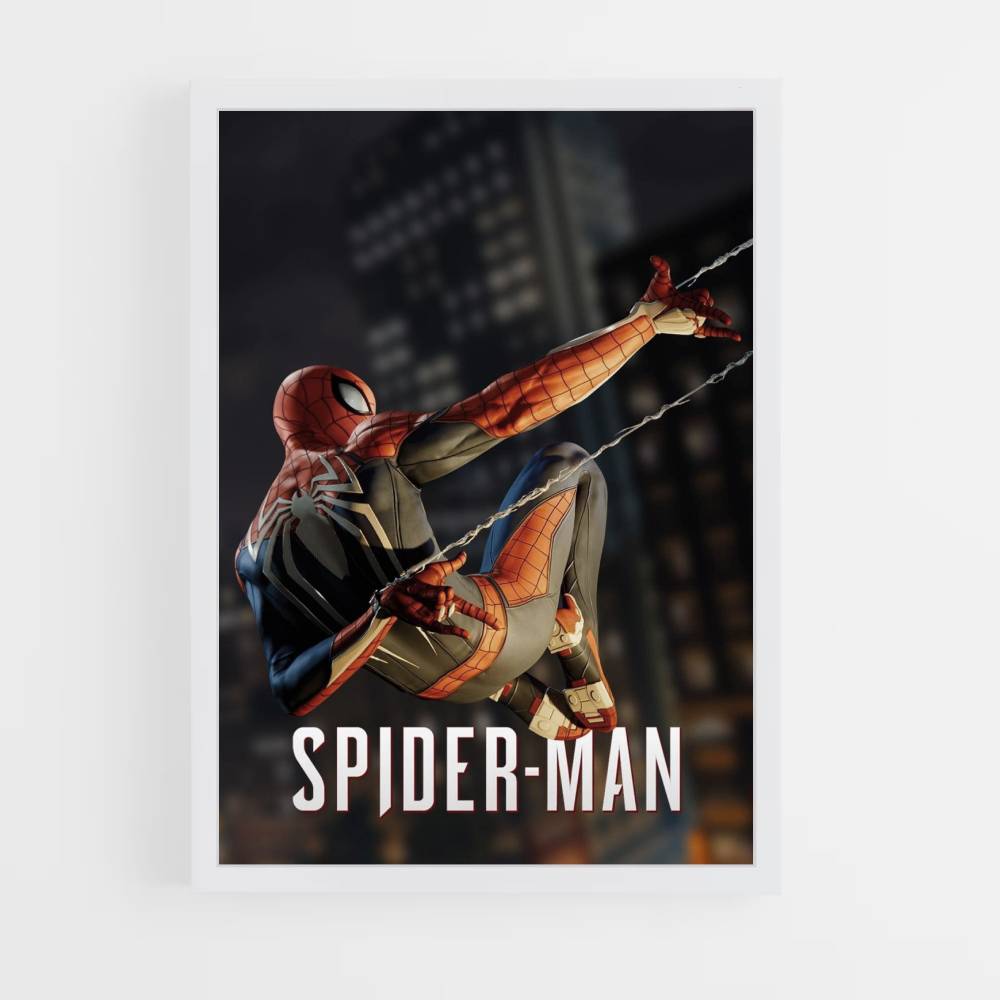 Póster Spiderman Lienzo