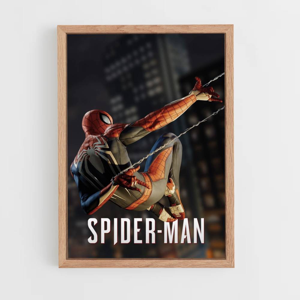 Póster Spiderman Lienzo