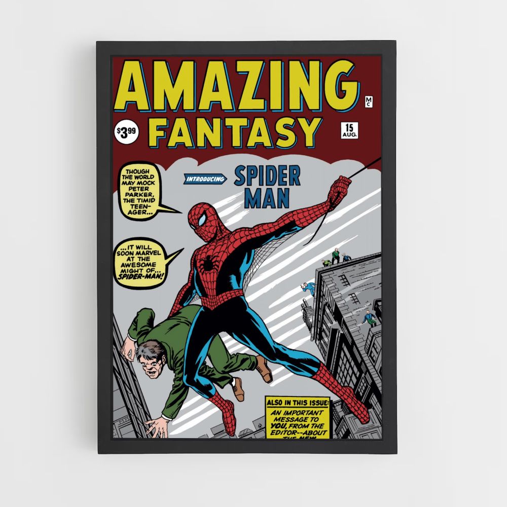 Póster Spiderman Increíble Fantasía