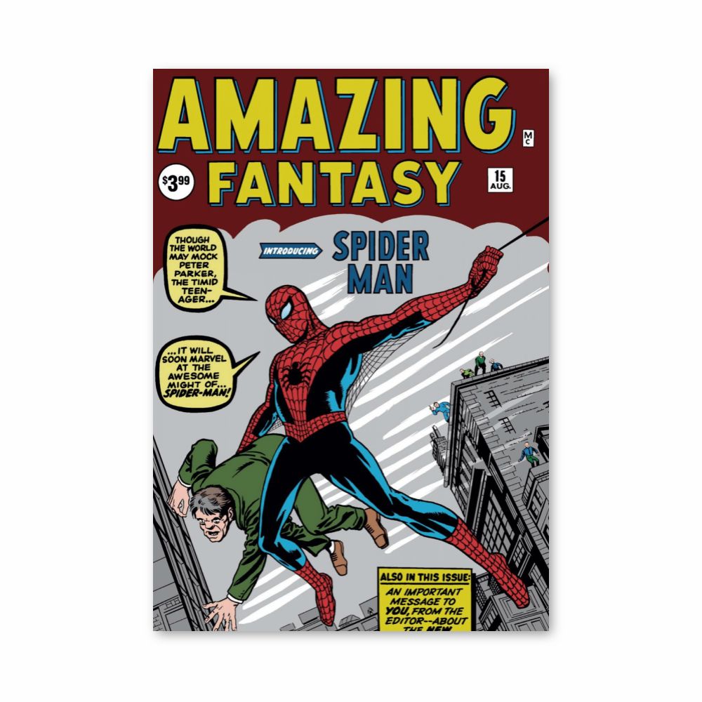 Póster Spiderman Increíble Fantasía