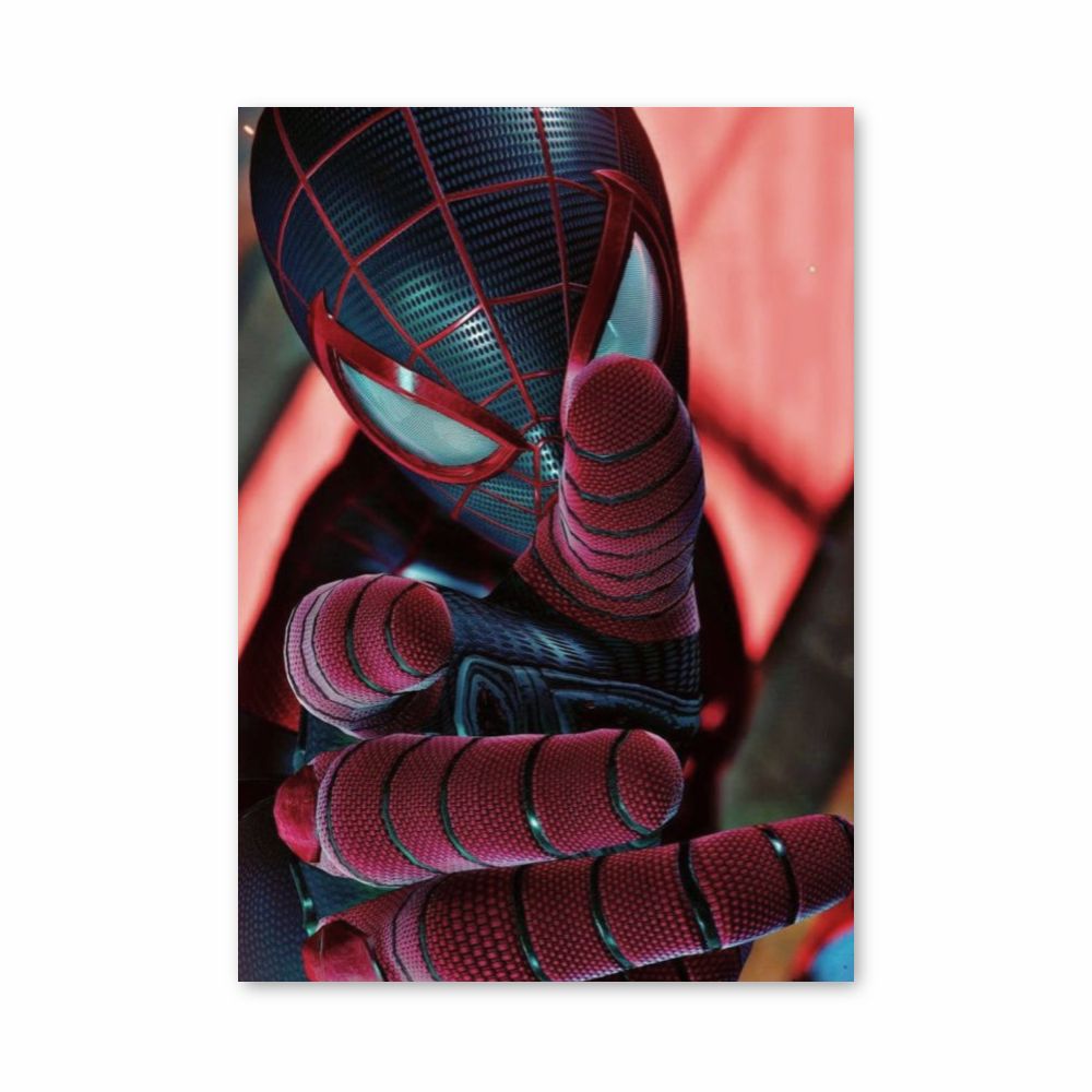 Póster Spiderman Negro