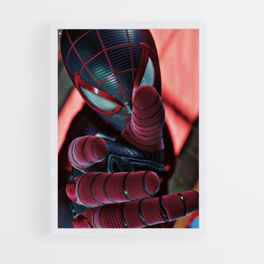 Póster Spiderman Negro