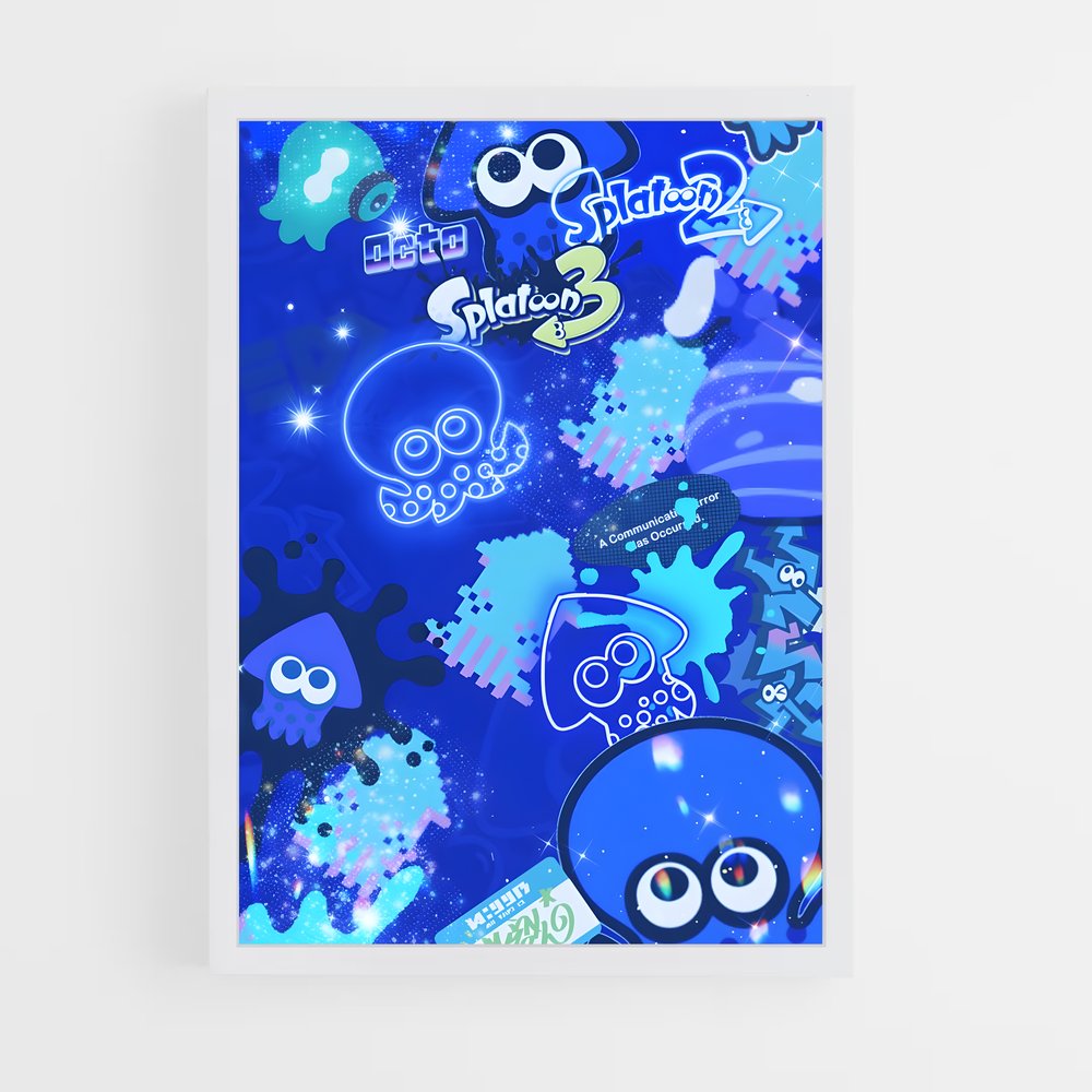 splatoon-6 cadre Blanc