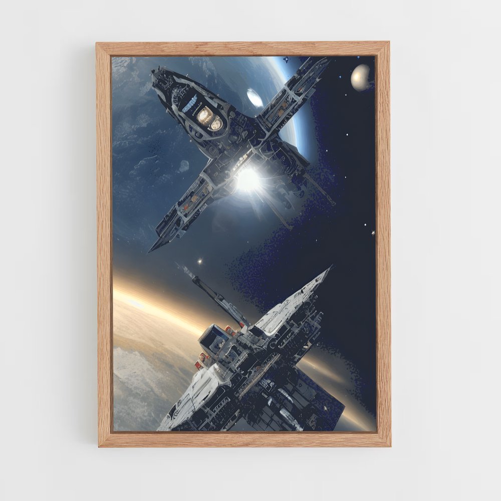 star-citizen-2 cadre Bois clair