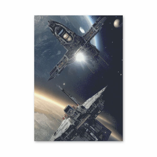 Estación Star Citizen Póster