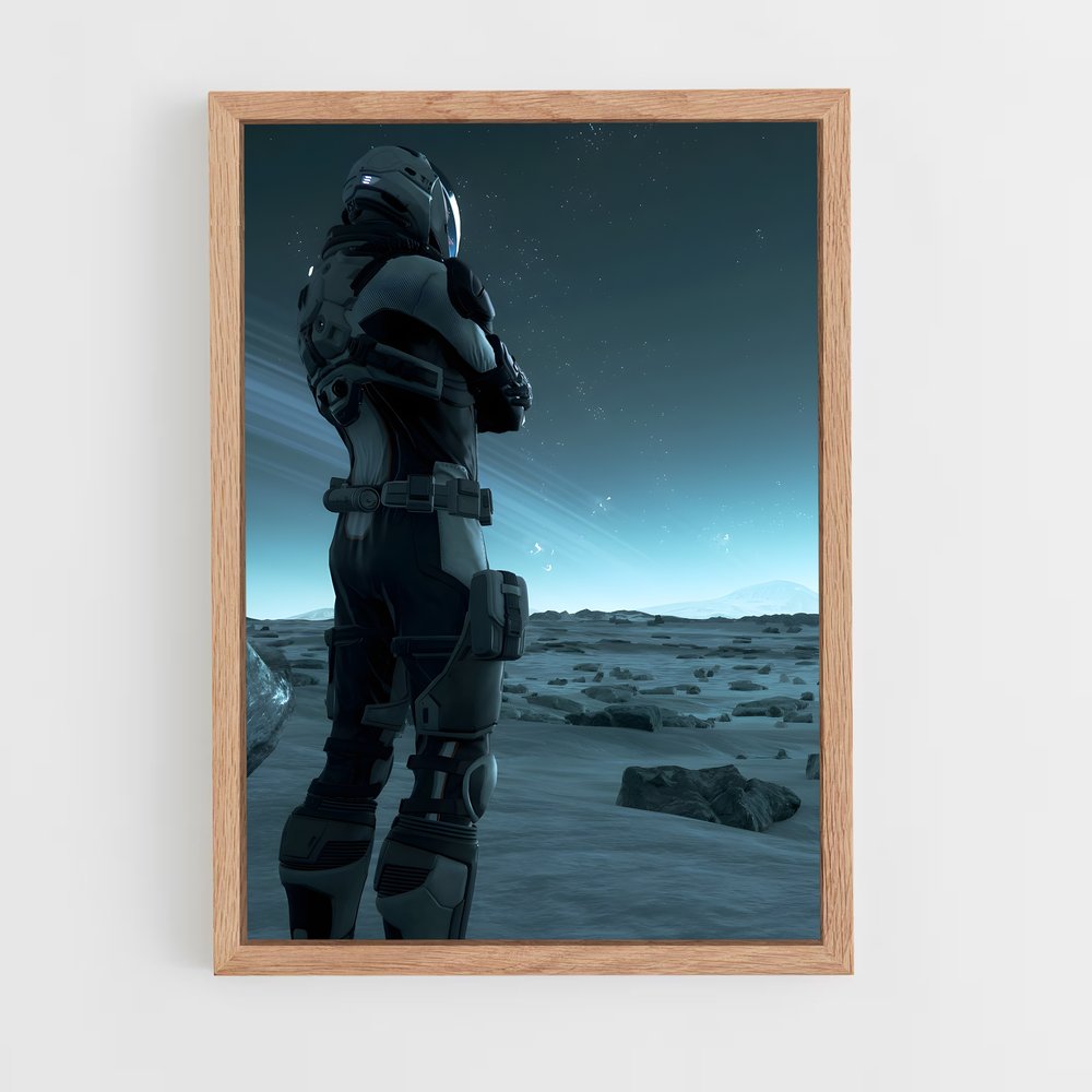 star-citizen-3 cadre Bois clair