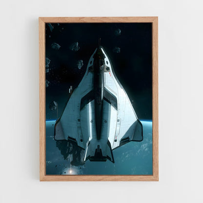 star-citizen-4 cadre Bois clair