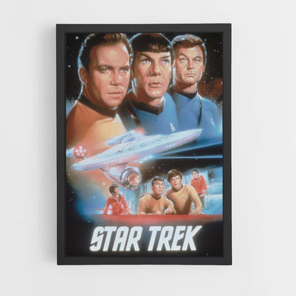 Póster Star Trek Retro