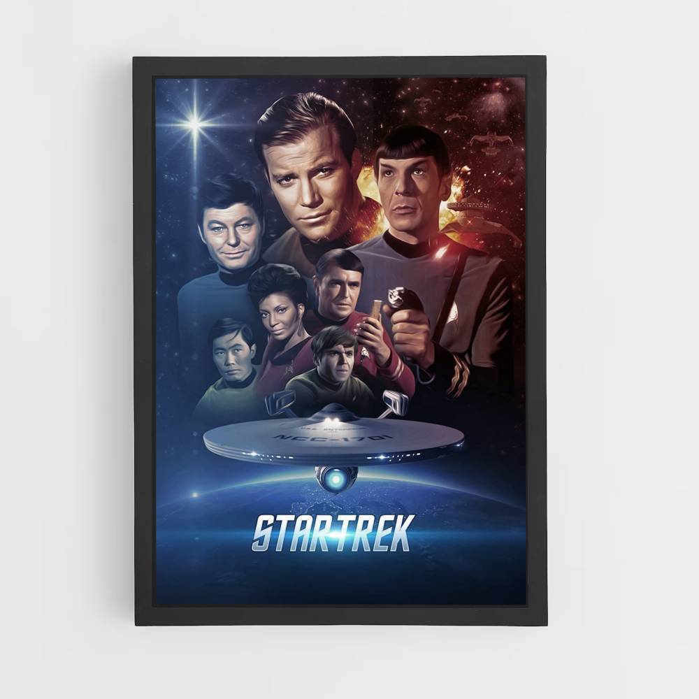 Póster Star Trek Estética