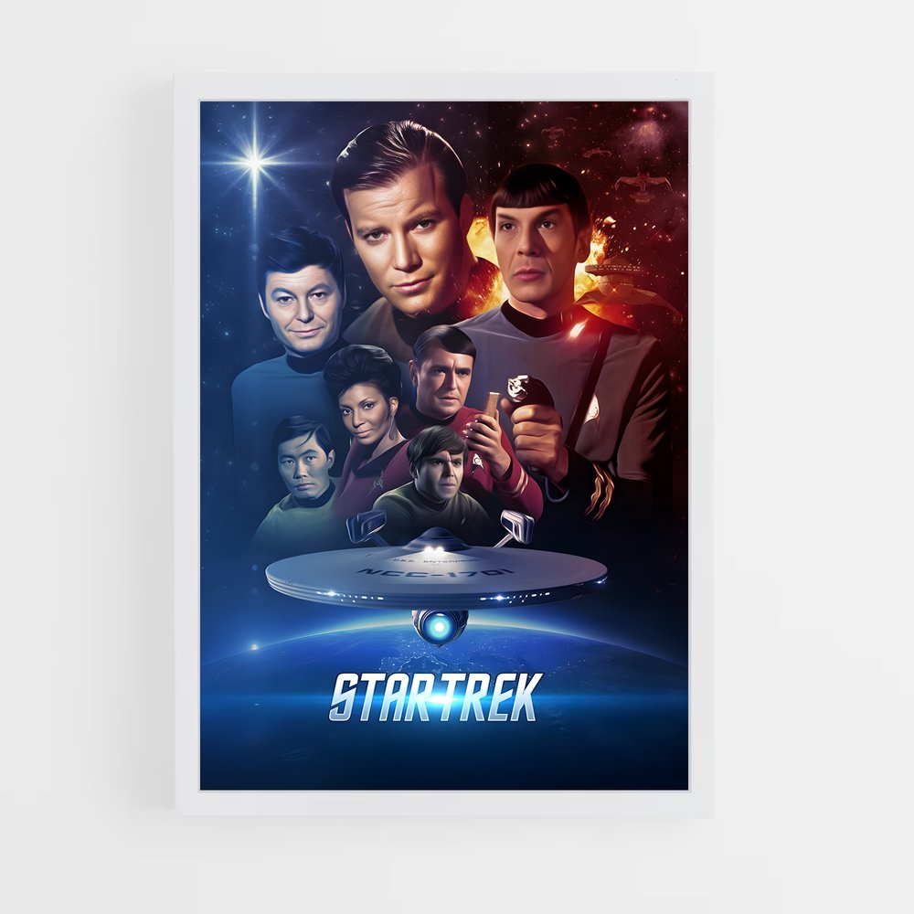 star-trek-15 cadre Blanc