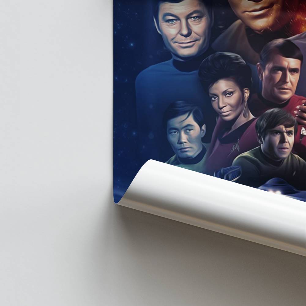 Póster Star Trek Estética