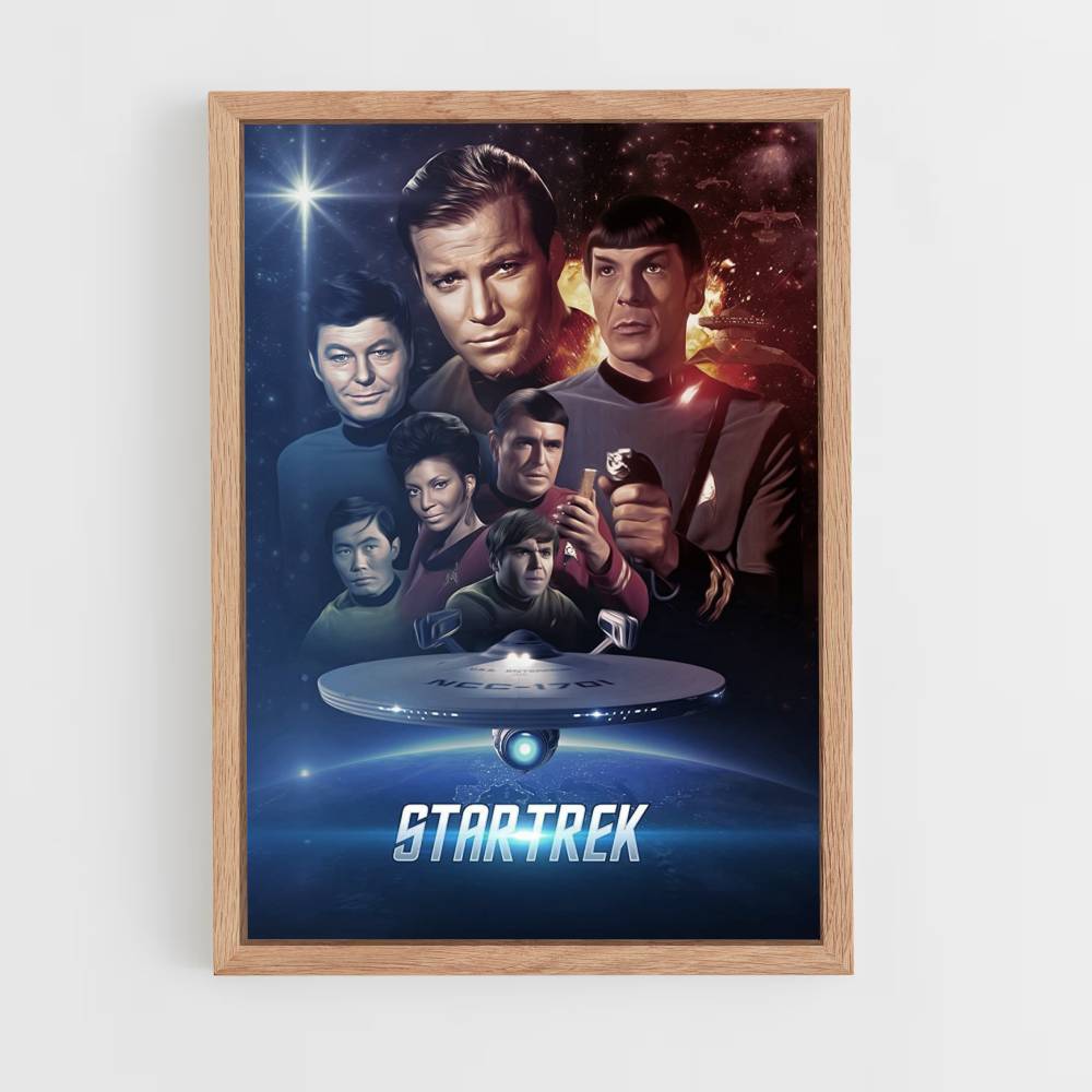 Póster Star Trek Estética