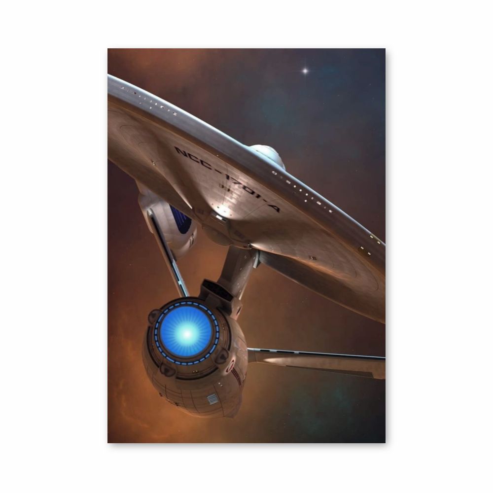 Póster USS Enterprise NCC-1701