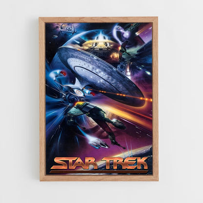 star-trek-6 cadre Bois clair