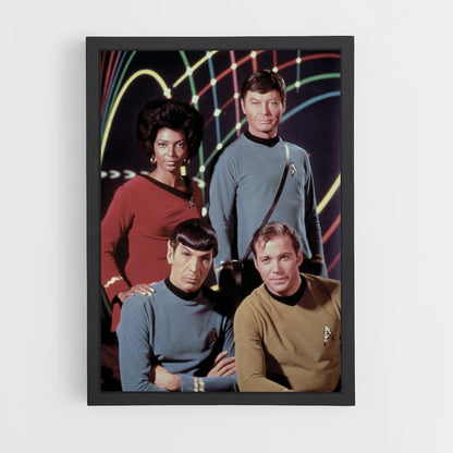 Póster Tripulación de Star Trek