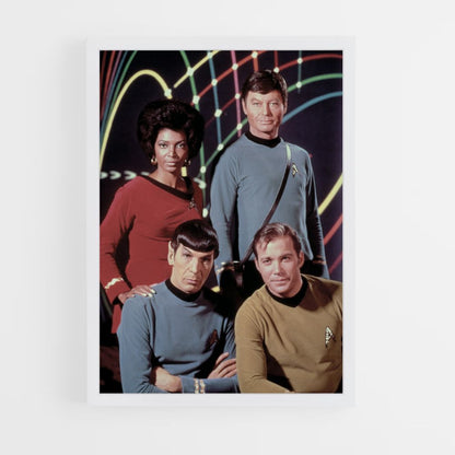 Póster Tripulación de Star Trek