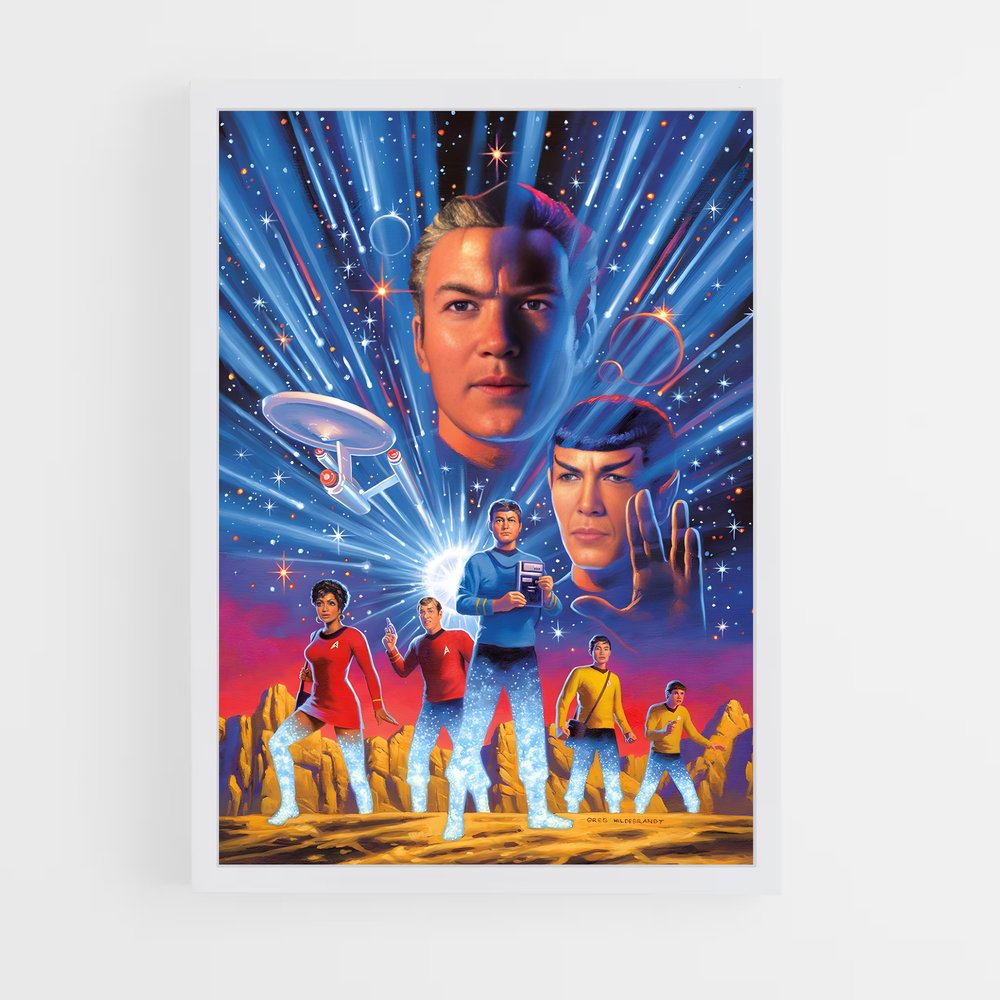 star-trek-9 cadre Blanc