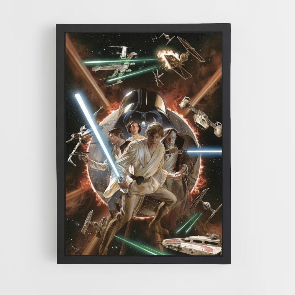 Póster Cómics De Star Wars