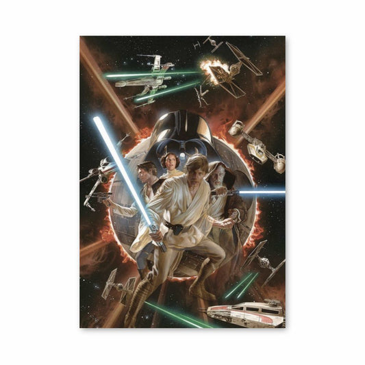 Póster Cómics De Star Wars