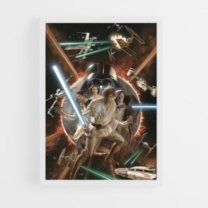 Póster Cómics De Star Wars