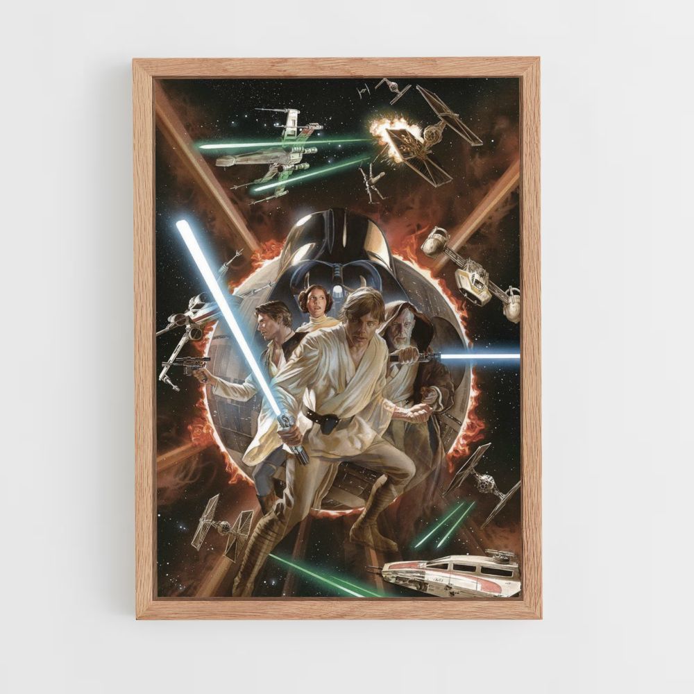 Póster Cómics De Star Wars