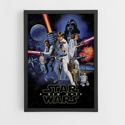 Póster Star Wars Nueva Esperanza