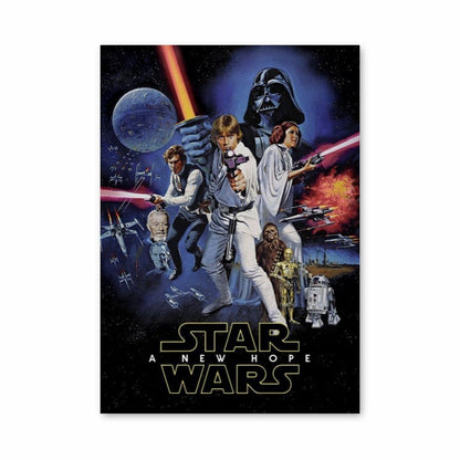 Póster Star Wars Nueva Esperanza