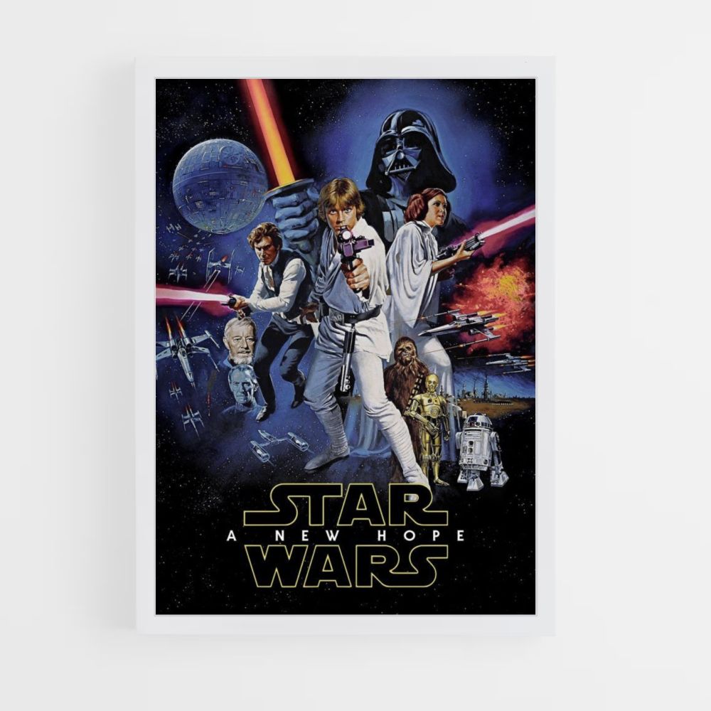 Póster Star Wars Nueva Esperanza