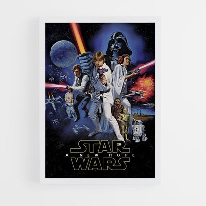 Póster Star Wars Nueva Esperanza