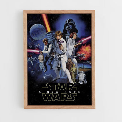 Póster Star Wars Nueva Esperanza