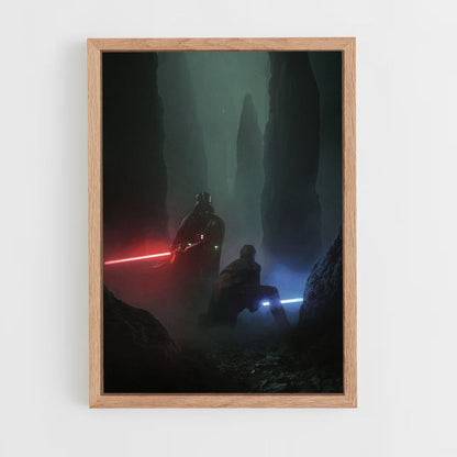 Póster Luke vs Vader