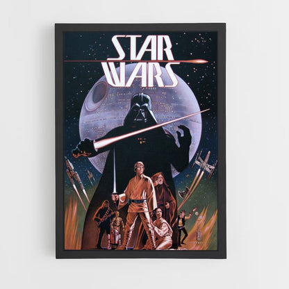 Póster vintage de Star Wars