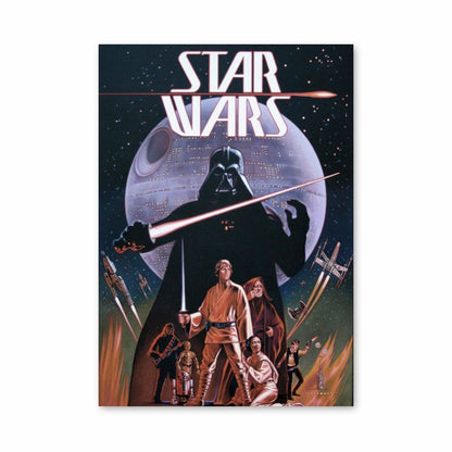 Póster vintage de Star Wars