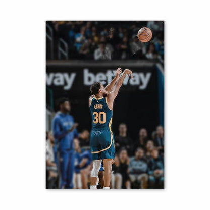 Póster de rodaje de Stephen Curry