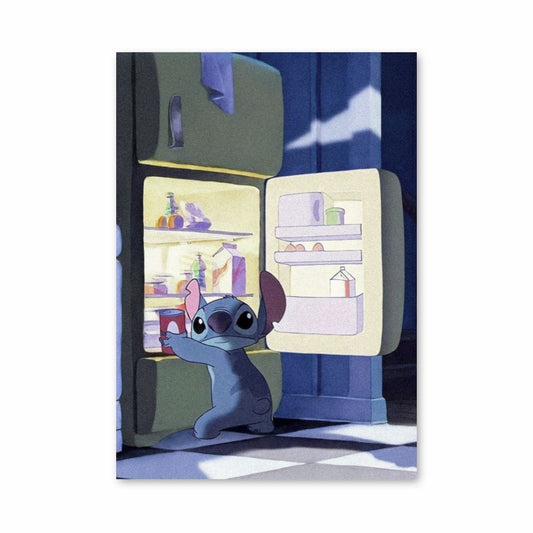 Póster Stitch Nevera