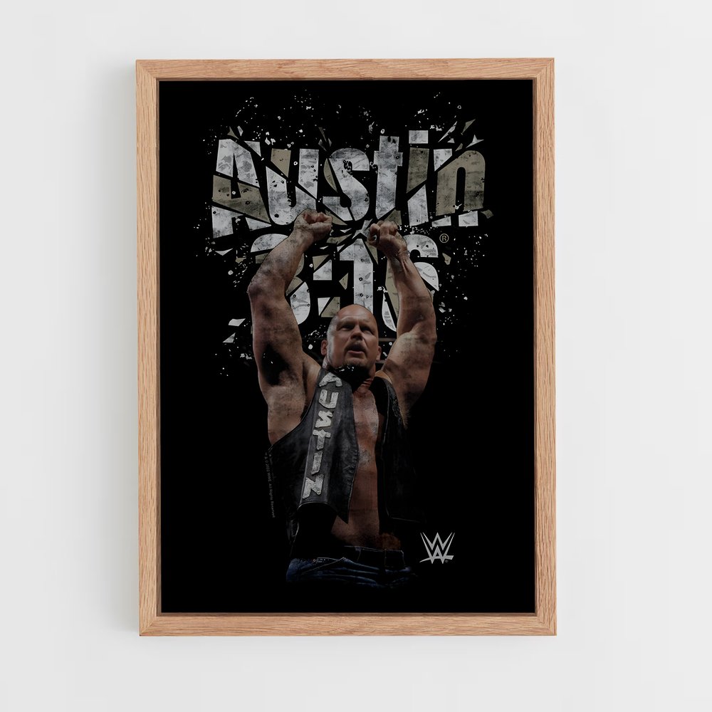 stone-cold-12 cadre Bois clair
