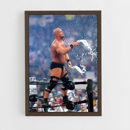 stone-cold-7 cadre Bois foncé