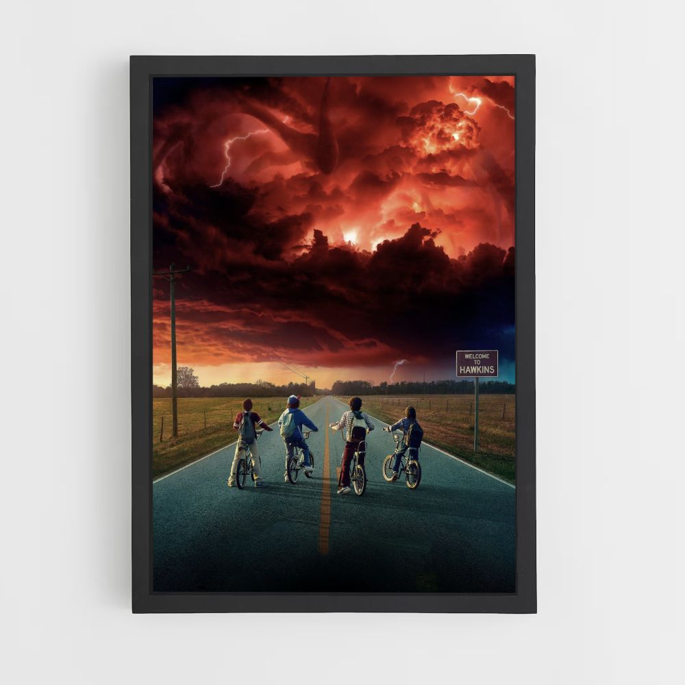 Póster Stranger Things Tormenta